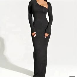 Robe moulante longue