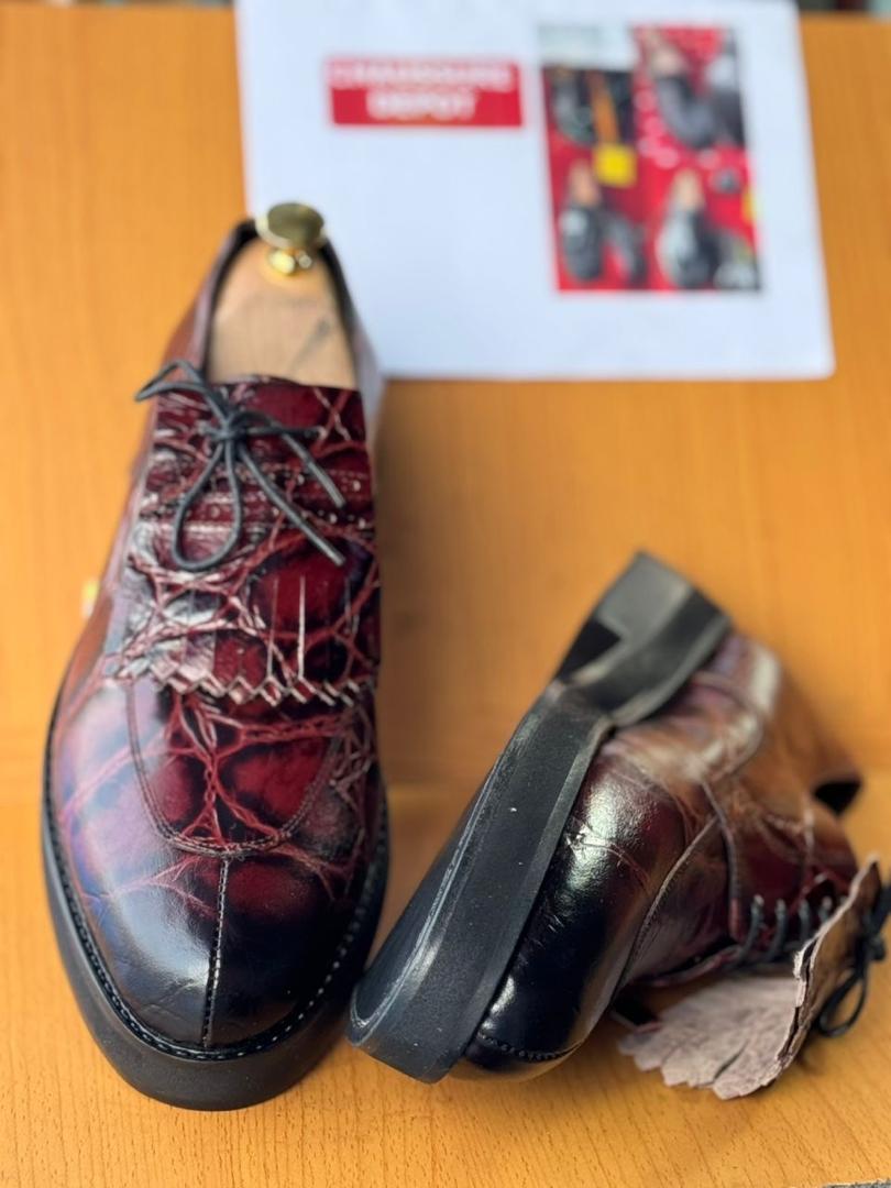 Chaussures en cuir noir élégantes pour hommes – Style classique et raffiné